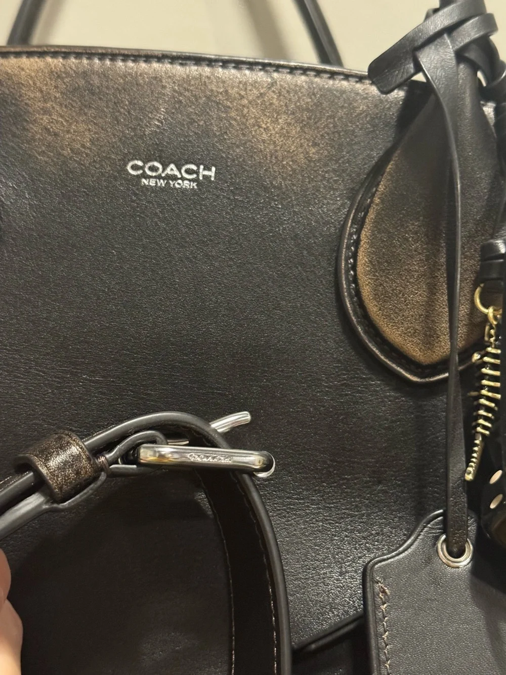 Coach Soft Empire Carryall in Loved Leather